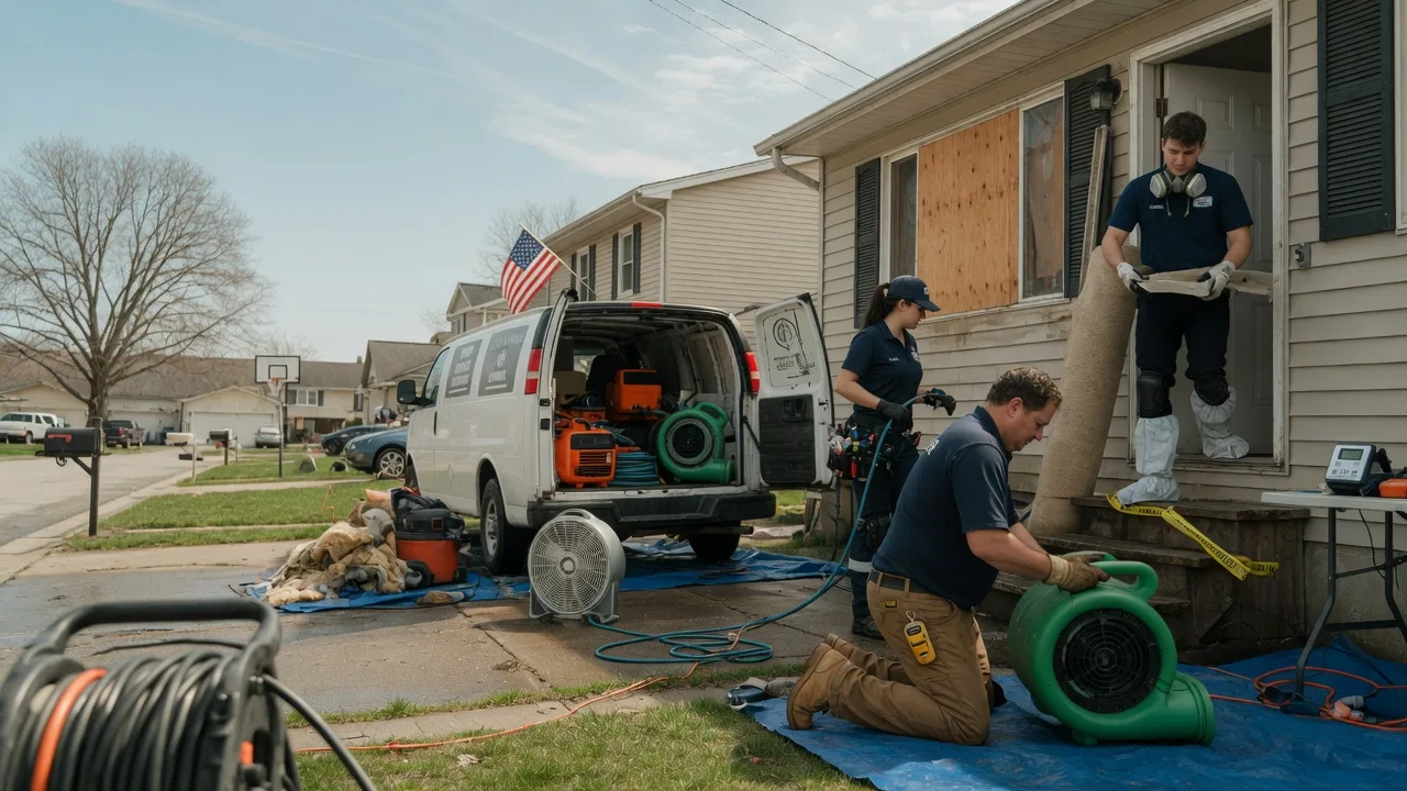 Water Damage Restoration in Elmwood Park, NJ near me